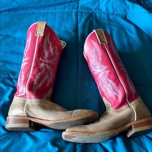 Pink Gently Used Cowboy Boots